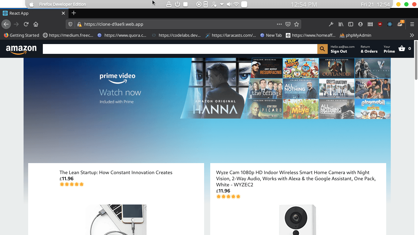 Amazon Clone